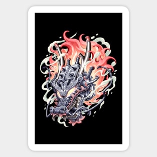 Dragon Steam Sticker